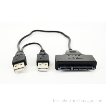 USB 2.0 to SATA 22pin Adapter Communication Cables for 2.5inch PP Box
